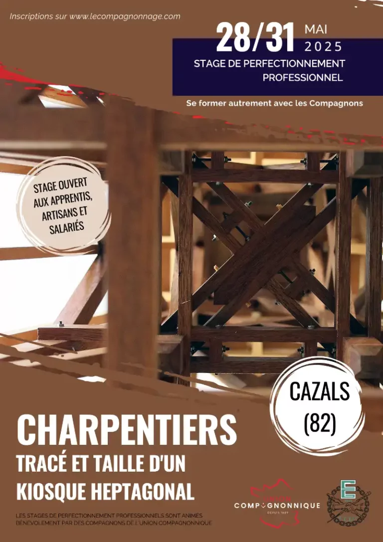 stage charpentier mai