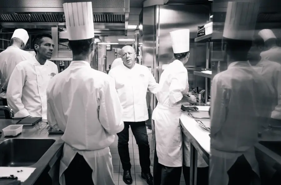 Thierry Marx compagnon cuisinier à l'union compagonnique ile de france